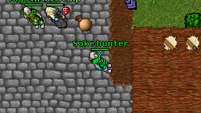 Sake hunter on screen