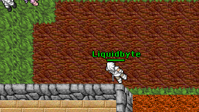 Liquidbyte on screen
