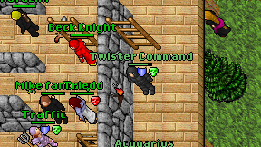 Twister Command on screen