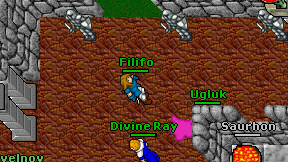 Filifo on screen