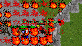 Catastrophic Dragon on screen