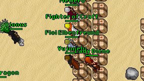 Fighter of Craft on screen