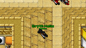 Gryth Nalix on screen