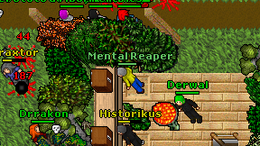 Mental Reaper on screen