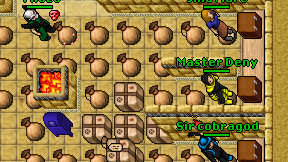 Master Deny on screen