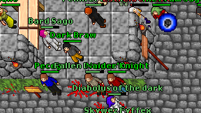 Dark Braw on screen