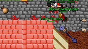 Lady Vixess on screen