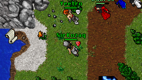 Sir Kozaq on screen