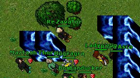 Re Zavator on screen