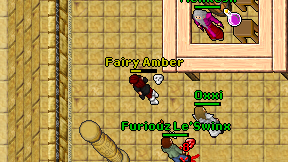 Fairy Amber on screen