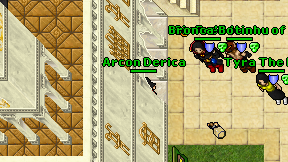 Arcon Derica on screen