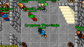 Krypton The Ninja on screen