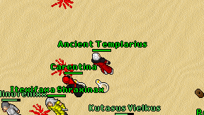Ancient Templarius on screen