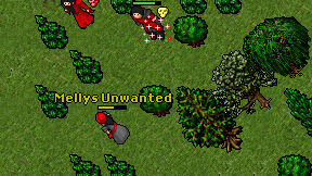 Mellys Unwanted on screen