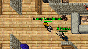 Lady Luminhah on screen