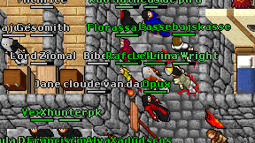 Florassasinde on screen