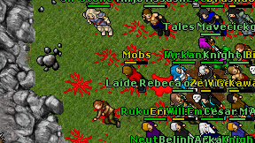 Mobs on screen