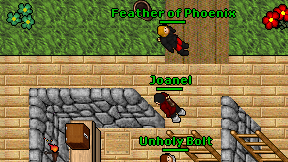 Feather of Phoenix on screen