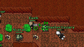 Exeh on screen