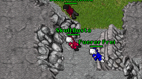 Skull Busta on screen