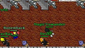 Magic'Comander on screen