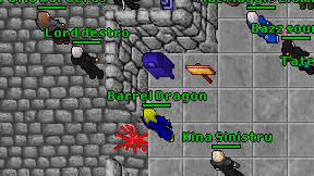 Barrel Dragon on screen