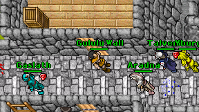 Gululu Wall on screen