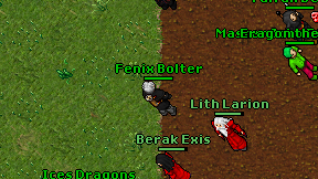 Fenix Bolter on screen