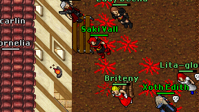 Saki Vall on screen