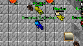 Boomber Zajbatsu on screen
