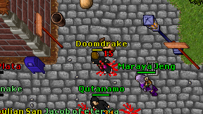 Doomdrake on screen