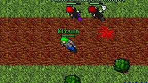 Kitsuo on screen
