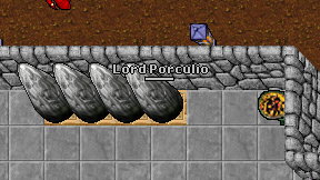 Lord Porculio on screen