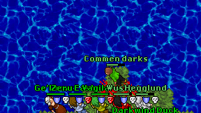 Commen darks on screen