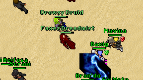 Faxez Dreadmist on screen