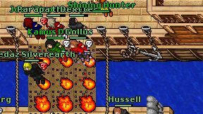 Shining Hunter on screen