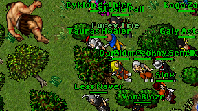 Tauras Healer on screen