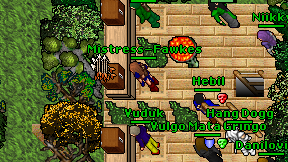 Mistress-Fawkes on screen