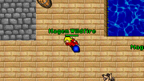 Hagen Wildfire on screen