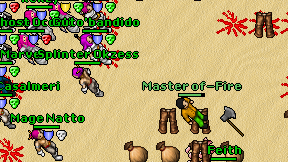 Master of-Fire on screen