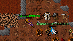 Arcus Iroron on screen