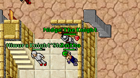 Midge The Knight on screen