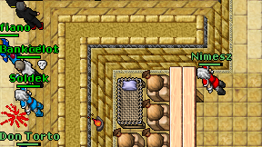 Nimesz on screen