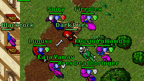 Dark Raes on screen