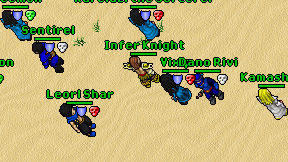 Infer Knight on screen