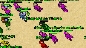 Shepard on Thoria on screen