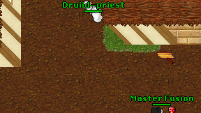 Druiid-priest on screen