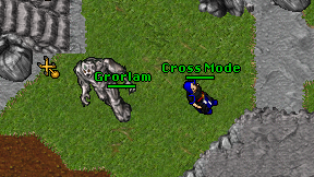 Cross Mode on screen