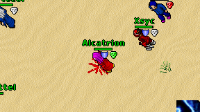 Alcatrion on screen
