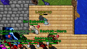 Loperop on screen